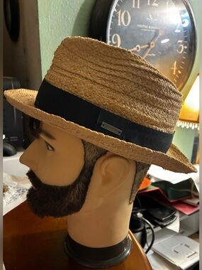 Men's Kooringal Australia Hat with Black Band-M/L R$50